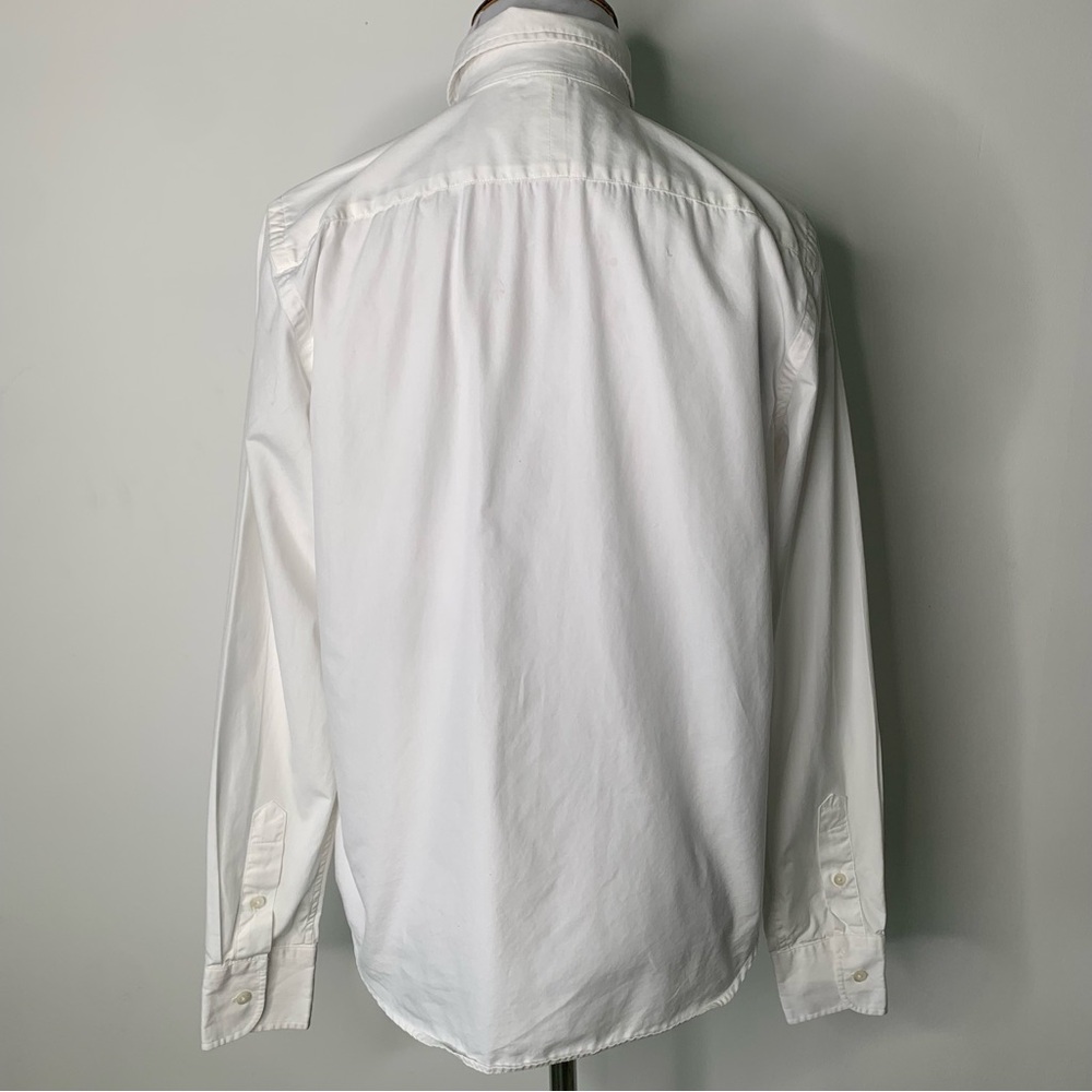 Ralph Lauren Women's White Long Sleeve Button Down Embroidered Logo Shirt XS - Picture 4 of 10